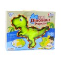 Projektor Dinozaur T-Rex Do Rysowania Malowania 18 Obrazków Pisaki 2w1