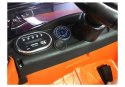 Auto na Akumulator HL1638 Dla Dzieci Światła LED MP3 Pilot Pomarańczowe