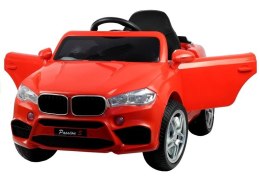 Auto Pojazd Na Akumulator HL1538 Pilot Światła LED MP3 Czerwone