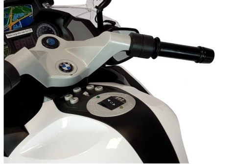 Motor na Akumulator BMW R1200 Policja Światła LED Dźwięki Biały