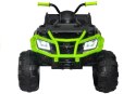 Quad Na Akumulator BDM 0909 Pojazd Dla Dzieci Światła LED MP3 Zielony 24V