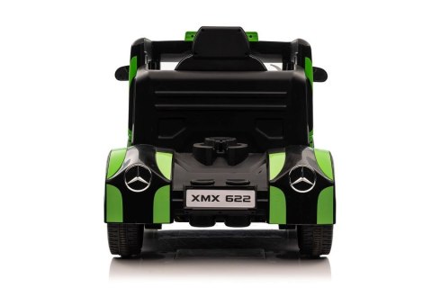 Auto Na Akumulator Ciężarówka Mercedes XMX622 Światła LED Pilot Zielony