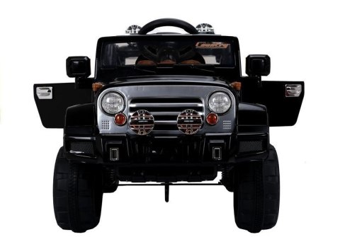 Auto na Akumulator Jeep JJ245 Dla Dzieci Światła LED MP3 Pilot Czarny