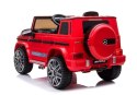 Auto na Akumulator Mercedes G63 AMG Dla Dzieci Światła LED MP3 Czerwony