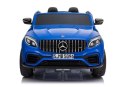 Auto na Akumulator Mercedes GLC 63S Dwuosobowy LED MP4 Niebieski Lakierowany