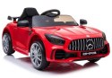 Auto na Akumulator Mercedes GTR Dla Dzieci Światła LED MP3 Czerwony