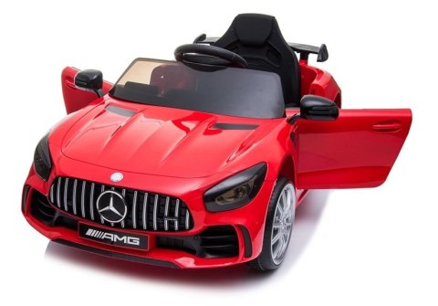Auto na Akumulator Mercedes GTR Dla Dzieci Światła LED MP3 Czerwony