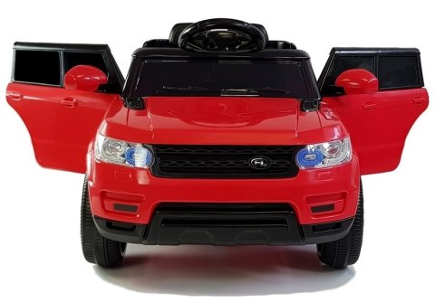 Auto Na Akumulator HL1638 Dla Dzieci Pilot MP3 Światło LED Czerwony