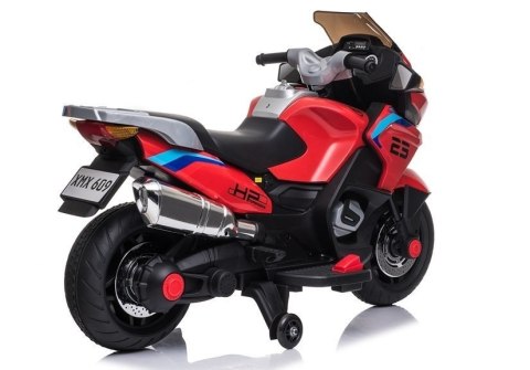 Motor na Akumulator Ścigacz Dla Dzieci XMX609 MP3 Światła LED Czerwony