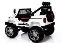 Auto na Akumulator S2388 Pilot Światła LED Radio Jeep Biały 4x45W