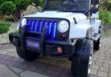 Auto na Akumulator S2388 Pilot Światła LED Radio Jeep Biały 4x45W