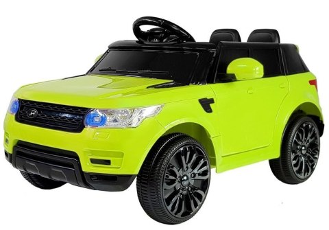 Auto Na Akumulator HL1638 Dla Dzieci Pilot MP3 Światło LED Zielony