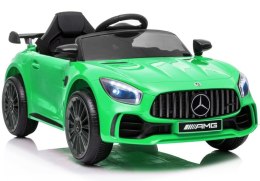 Auto na akumulator Mercedes AMG GT R Pilot Światła LED MP3 Zielony