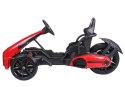 Gokart na Akumulator Dla Dzieci CH9939 Koła EVA Klakson Czerwony