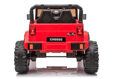 Auto Na Akumulator Dla Dzieci CH9956 Światła LED Pilot Czerwony