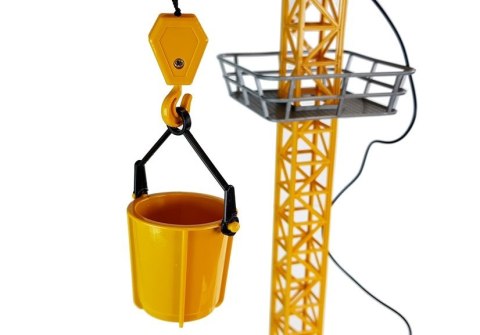 Duży Dźwig Budowlany Regulowany Zdalnie Sterowany Hak 182 cm