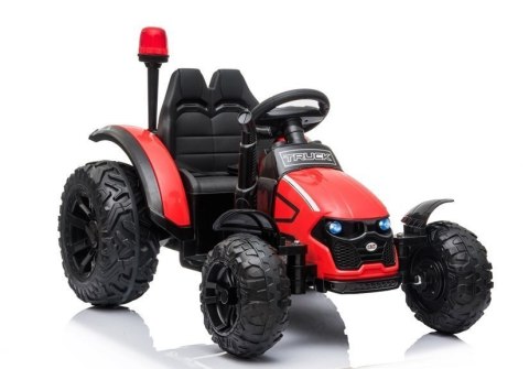 Traktor na akumulator z Przyczepą HZB-200 Światła LED MP3 Czerwony