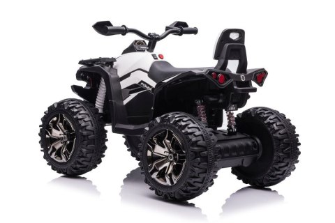 Quad Na Akumulator Z Oparciem QLS-3288 ŚwIatła LED MP3 Biały