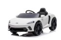 Auto Na Akumulator McLaren GT 12V Pilot Światła LED MP3 Biały