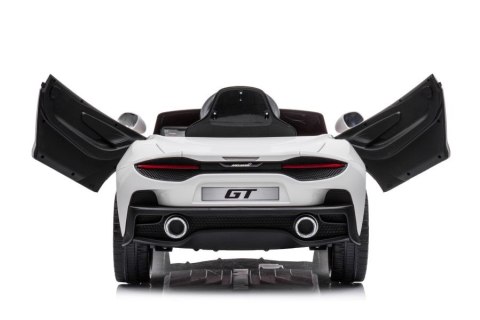 Auto Na Akumulator McLaren GT 12V Pilot Światła LED MP3 Biały
