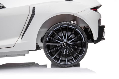Auto Na Akumulator McLaren GT 12V Pilot Światła LED MP3 Biały