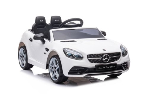 Auto Na Akumulator Mercedes SLC 300 Światła LED MP3 Pilot Biały