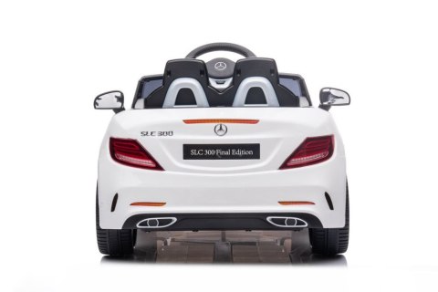 Auto Na Akumulator Mercedes SLC 300 Światła LED MP3 Pilot Biały