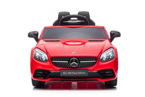 Auto Na Akumulator Mercedes SLC 300 Światła LED MP3 Pilot Czerwony