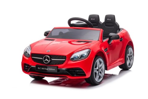 Auto Na Akumulator Mercedes SLC 300 Światła LED MP3 Pilot Czerwony
