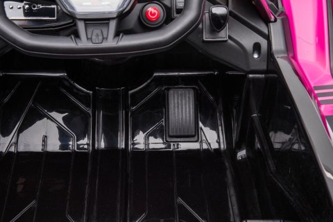Samochód Na Akumulator Lamborghini GT HL528 Światła LED MP3 Pilot Rózowy