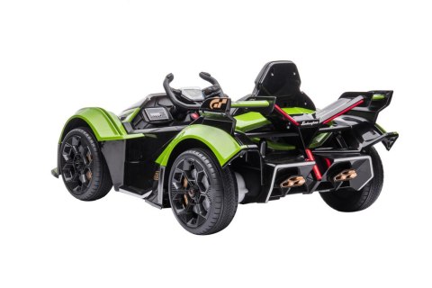 Samochód Na Akumulator Lamborghini GT HL528 Światła LED MP3 Pilot Zielony