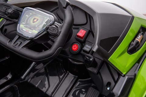 Samochód Na Akumulator Lamborghini GT HL528 Światła LED MP3 Pilot Zielony