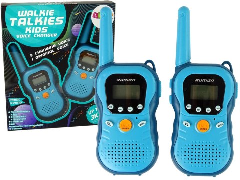 Zestaw Walkie Talkies Krótkofalówki Dla Dzieci Żółte 2 Szt.