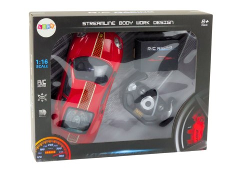 Auto Sportowe Zdalnie Sterowane RC Światła Niebieski 1:16
