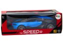 Samochód Sportowy Zdalnie Sterowany Auto RC Niebieski1:16
