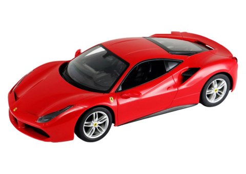 Auto Samochód Zdalnie Sterowany RC Ferrari 488 GTB Pilot Czerwone 1:14
