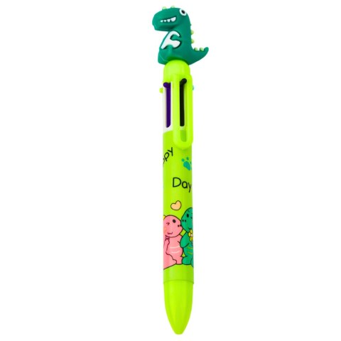 Długopis Figurka Dinozaura Wielokolorowy 0.7mm