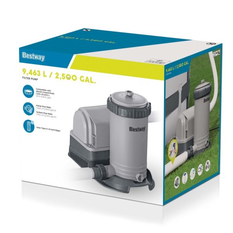 Pompa Filtrująca Do basenu 9463l/h Bestway 58391