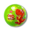 Piłka Do Odbijania Ugniatania Piankowa Piłeczka Dinozaury Kolorowe 10cm
