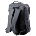 Plecak Miejski Biznesowy USB Kieszeń na Laptopa Czarny 16L 45cm