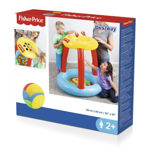 Dmuchany Basen Brodzik Z Daszkiem Fisher-Price Bestway 93541