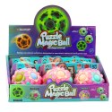 Magiczna Piłka Łamigłówka Logiczna Fluorescencyjna Wypustki 7cm Mix