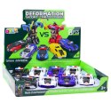 Auto Robot 2w1 Sportowy Samochód Policyjny Napęd Mix