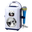 Zestaw Muzyczny Sound Box Mikrofon Głośnik Bluetooth MP3 Nagrywanie LED