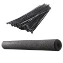 Siatka Cieniująca Na Ogrodzenie Płot Maskująca Szara 1.5M 10M 140g/m²
