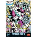 Puzzle - 1000 Premium Plus - Zwariowane melodie - Looney Tunes - Trefl 12066
