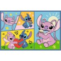 Puzzle - 2x70 - Ze Stitchem nie ma nudy - Disney Lilo i Stitch - Trefl 34444