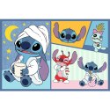 Puzzle - 2x70 - Ze Stitchem nie ma nudy - Disney Lilo i Stitch - Trefl 34444