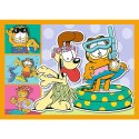 Puzzle - 4w1 (35, 48, 54, 70) - Garfield Kocha lazanię - Trefl 34673