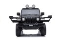 Auto na Akumulator Jeep Rubicon Światła LED MP3 Pilot 4x4 Czarny